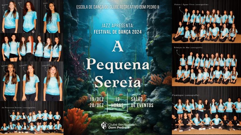 Mergulhe na Magia: Clube Dom Pedro II Apresenta “A Pequena Sereia” em Espetáculo de Jazz