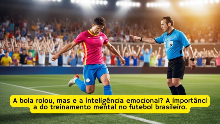 A bola rolou, mas e a inteligência emocional? A importância do treinamento mental no futebol brasileiro.