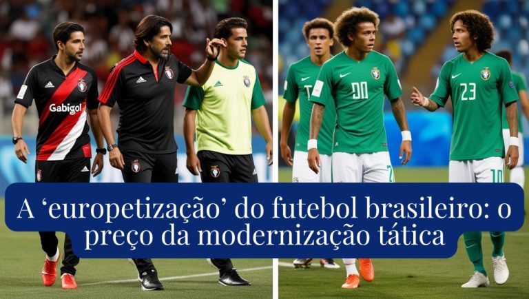 A ‘europetização’ do futebol brasileiro: o preço da modernização tática