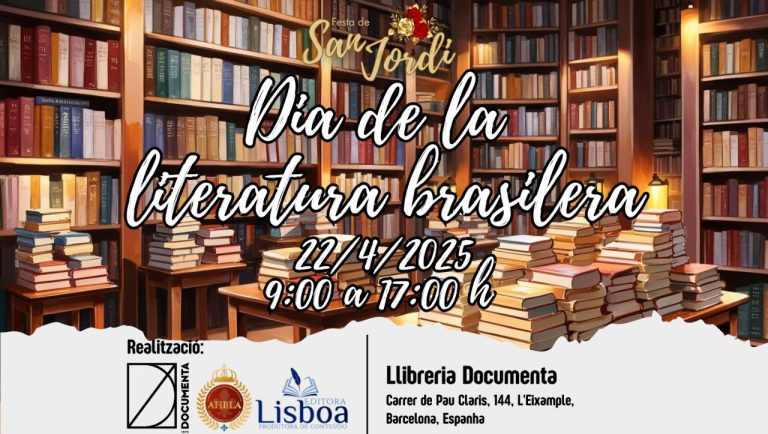Barcelona celebra a “Dia da Literatura Brasileira” em homenagem ao Dia Mundial do Livro