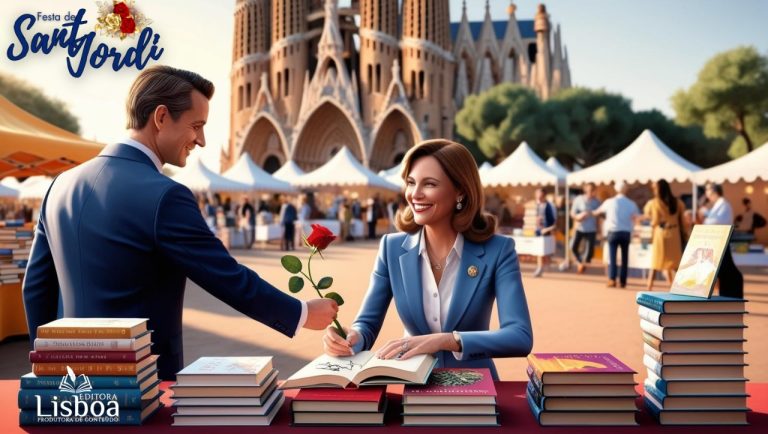 Editora Lisboa celebra segundo ano de sucesso na Feira de Sant Jordi e fortalece laços literários entre Brasil e Espanha