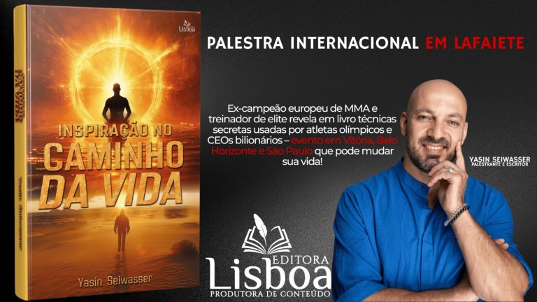 Palestra “Inspiração no Caminho da Vida” com Yasin Seiwasser promete revolucionar o poder mental em Conselheiro Lafaiete