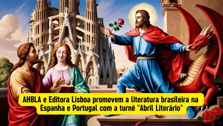 AHBLA e Editora Lisboa promovem a literatura brasileira na Espanha e Portugal com a turnê “Abril Literário”